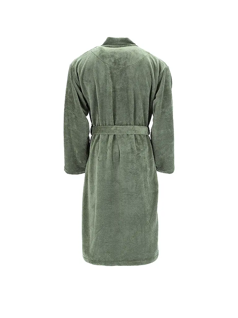 VOSSEN | Peignoir homme COSMO Detox Green | Vert foncé