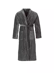 VOSSEN | Peignoir unisexe FEELING-L Flanell | Gris