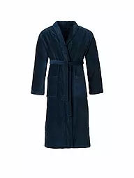 VOSSEN | Peignoir unisexe FEELING-L Winternight | Bleu foncé