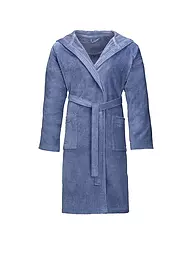 VOSSEN | Peignoir unisexe TEXAS Flanelle | Bleu