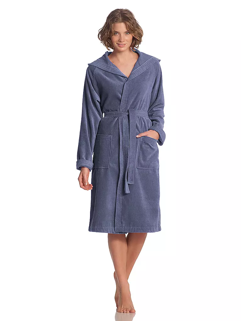 VOSSEN | Peignoir unisexe TEXAS Atlantic | Bleu