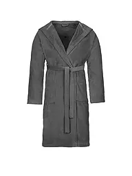 VOSSEN | Peignoir unisexe TEXAS Flanelle | Gris