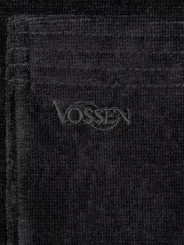VOSSEN | Peignoir unisexe TEXAS Noir | 