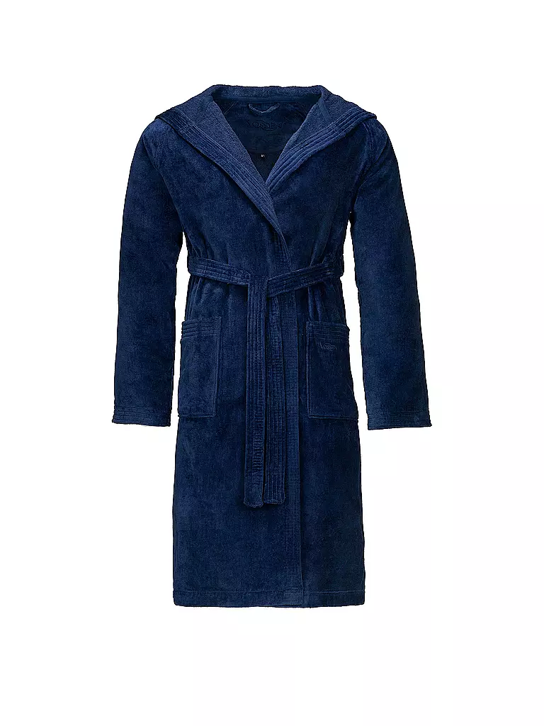 VOSSEN | Peignoir unisexe TEXAS Winternight | dunkelblau