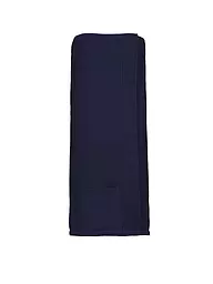 VOSSEN | Saunakilt pour femmes WELL-L blanc | Bleu foncé