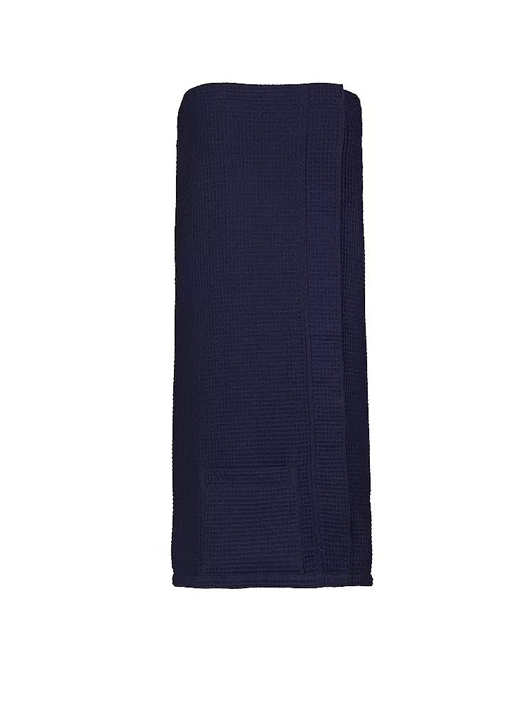 VOSSEN | Saunakilt pour femmes WELL-L Marine | dunkelblau