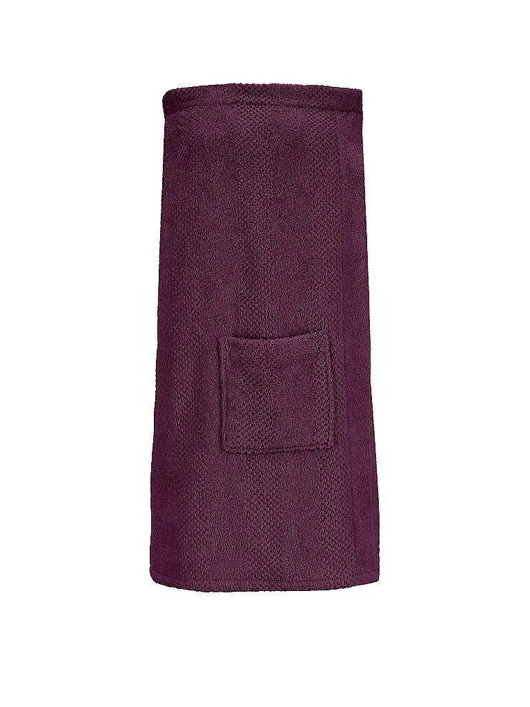 VOSSEN | Saunakilt SARINA pour femmes, couleur baie de sureau | Baie