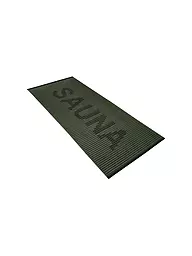 VOSSEN | Saunatuch CAMDEN 80x200cm Vert boue | Vert foncé