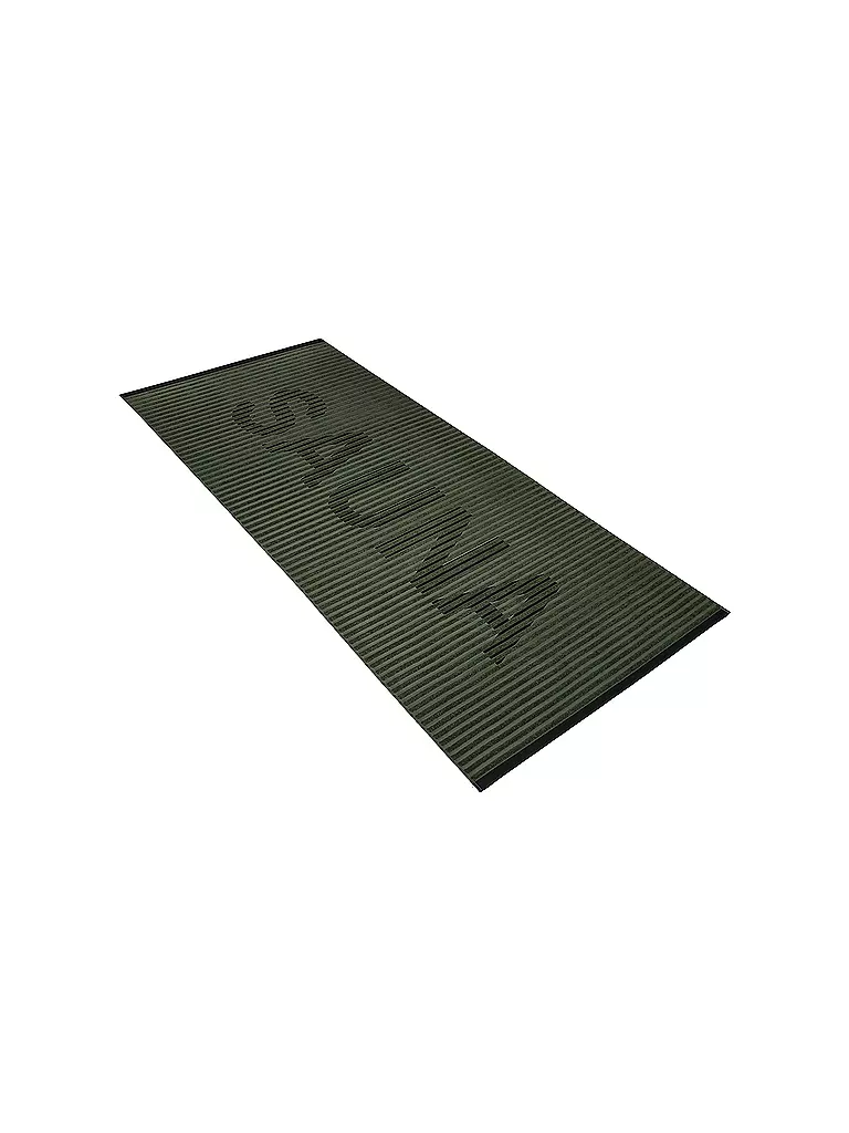 VOSSEN | Saunatuch CAMDEN 80x200cm Vert boue | dunkelgrün