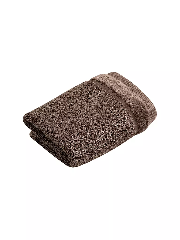 VOSSEN | Seiftuch PURE 30x30cm Toffee | Vert