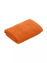 VOSSEN | Seiftuch TOMORROW 30x30cm Weiss | Orange