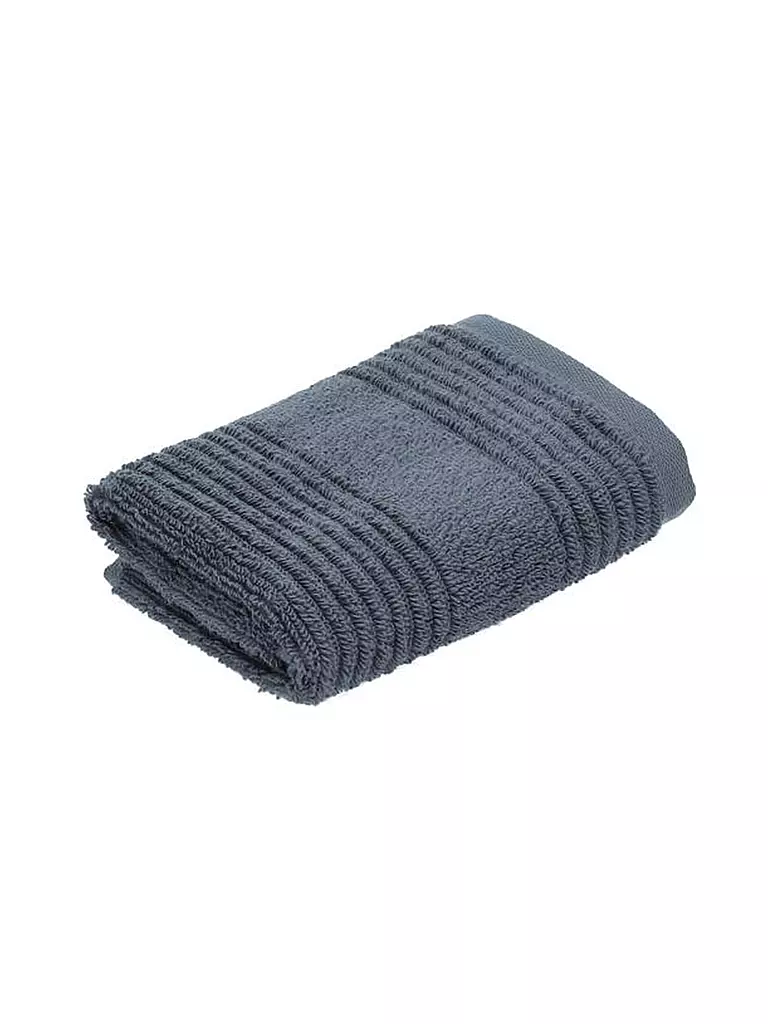 VOSSEN | Seiftuch TOMORROW 30x30cm Gris foncé | Gris