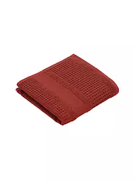 VOSSEN | Serviette 50x100cm SENSES Detox Green | Rouge foncé