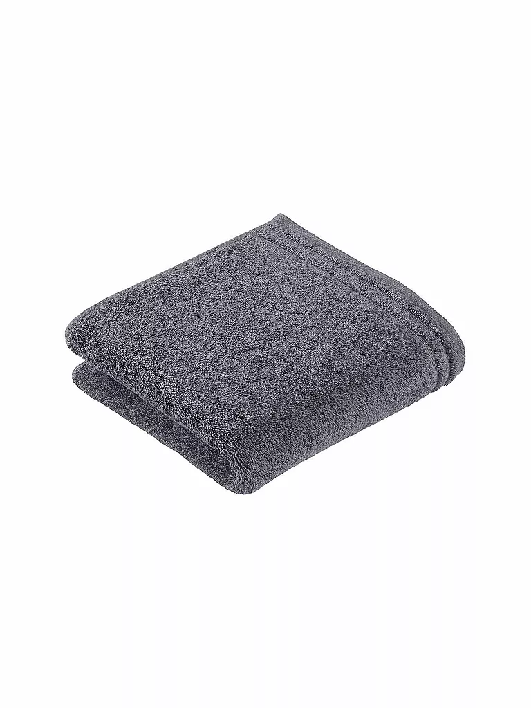 VOSSEN | Serviette CALYPSO FEELING 50x100cm Flanelle | grau