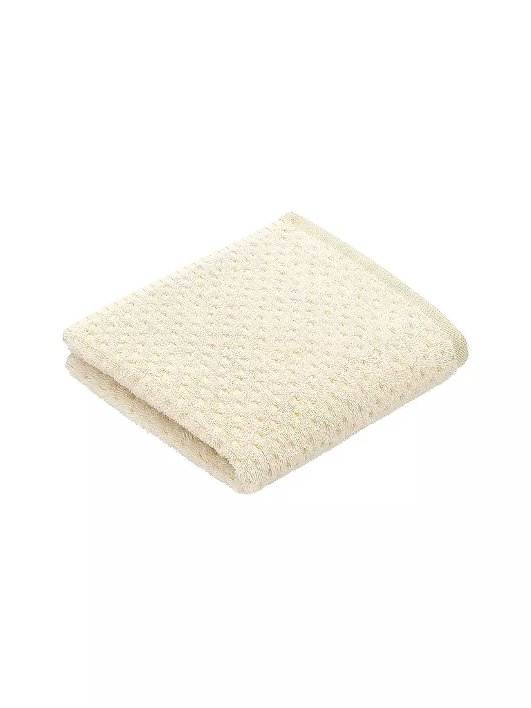 VOSSEN | Serviette d'invité 30x50cm GOLDEN CENTURY Chamois | creme