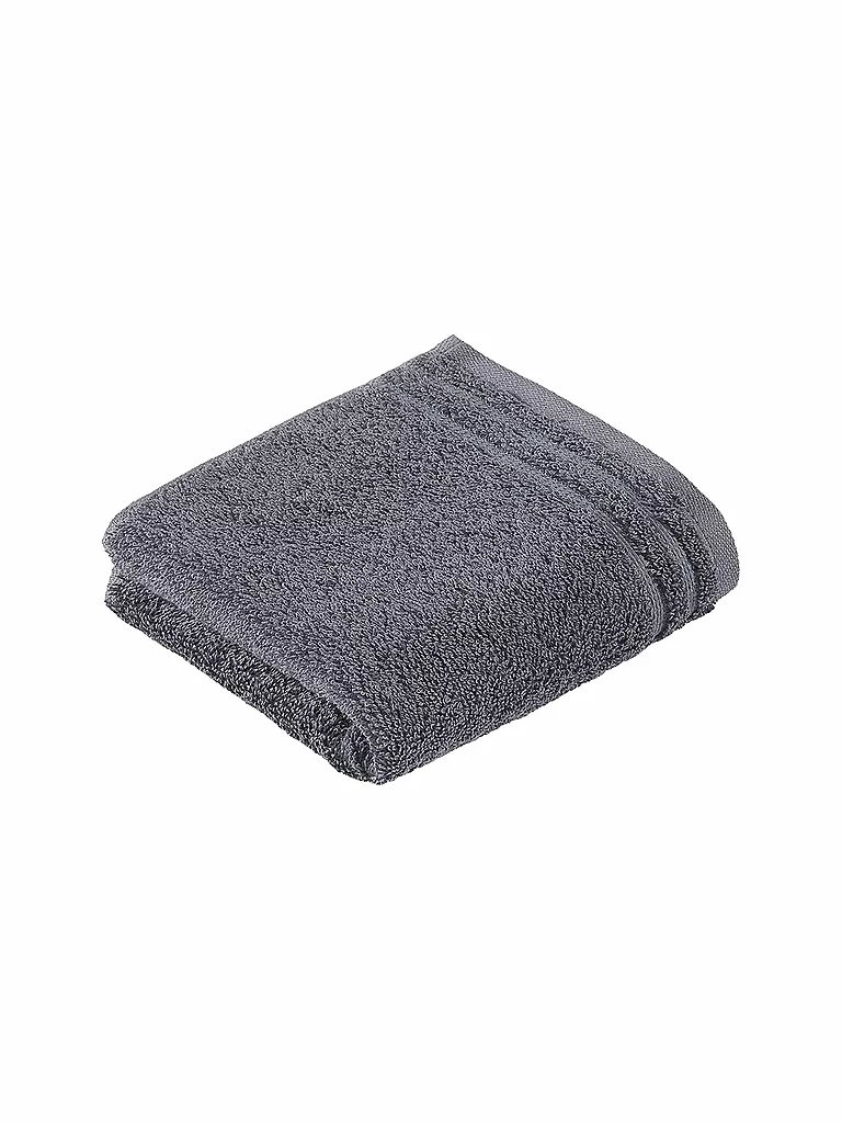 VOSSEN | Serviette d'invité CALYPSO FEELING 30x50cm Flanell | grau