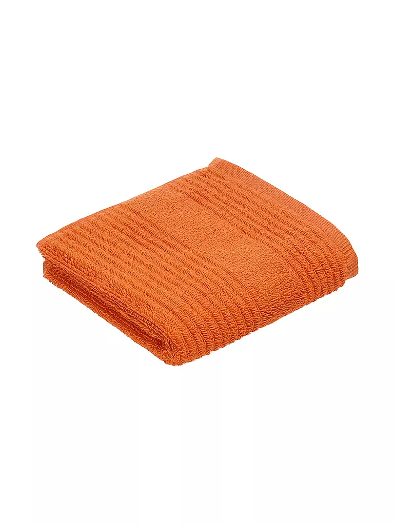 VOSSEN | Serviette d'invité TOMORROW 30x50cm Orange électrique | Orange