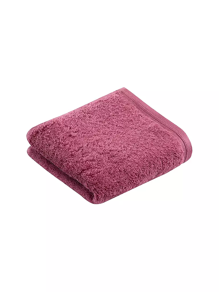 VOSSEN | Serviette d'invité VEGAN LIFE 40x60cm Blackberry | beere