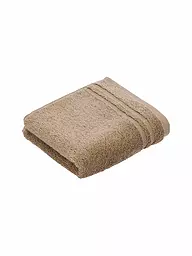 VOSSEN | Serviette d'invité VIENNA STYLE SUPERSOFT 30x50cm Bleu Profond | Camel