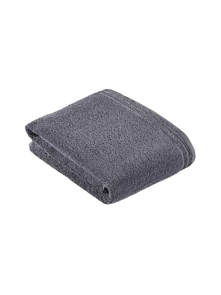 VOSSEN | Serviette de bain CALYPSO FEELING 100x150cm Flanelle | grau