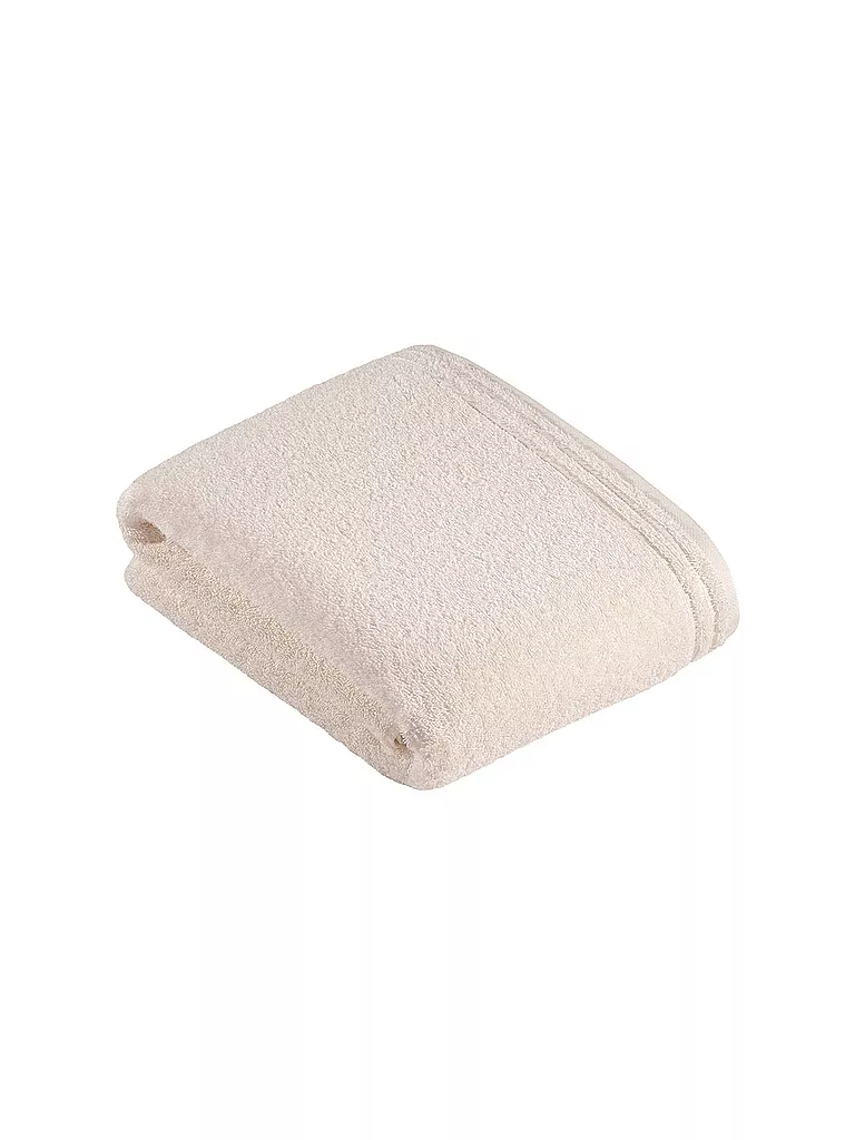 VOSSEN | Serviette de bain CALYPSO FEELING 100x150cm Ivoire | beige