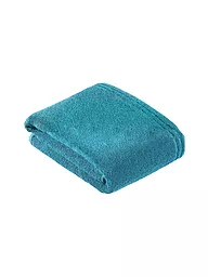 VOSSEN | Serviette de bain CALYPSO FEELING 100x150cm Flanelle | Pétrole