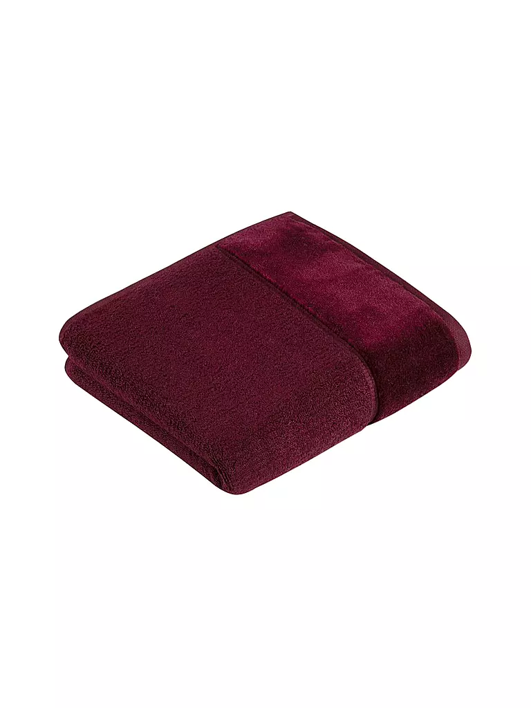 VOSSEN | Serviette de douche PURE 67x140cm Berry | beere