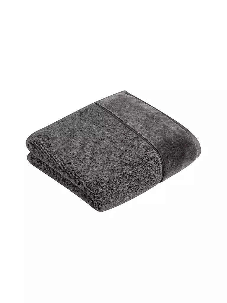VOSSEN | Serviette de douche PURE 67x140cm Lavastone | grau