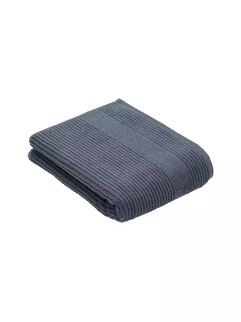 VOSSEN | Serviette de douche TOMORROW 67x140cm Gris foncé | grau