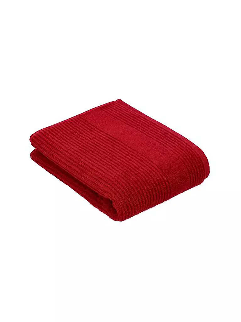 VOSSEN | Serviette de douche TOMORROW 67x140cm Purpur | Rouge