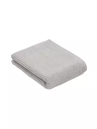 VOSSEN | Serviette de douche TOMORROW 67x140cm Orange électrique | Gris clair