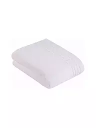 VOSSEN | Serviette de douche VIENNA STYLE SUPERSOFT 67x140cm Gris Ardoise | Blanc