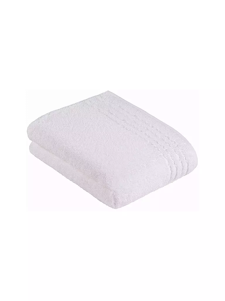 VOSSEN | Serviette de douche VIENNA STYLE SUPERSOFT 67x140cm Blanc | weiss