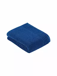 VOSSEN | Serviette de douche VIENNA STYLE SUPERSOFT 67x140cm Gris Ardoise | Bleu foncé