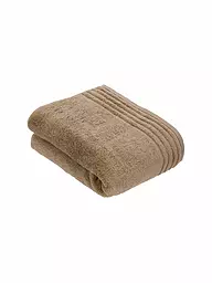 VOSSEN | Serviette de douche VIENNA STYLE SUPERSOFT 67x140cm Gris Ardoise | Camel
