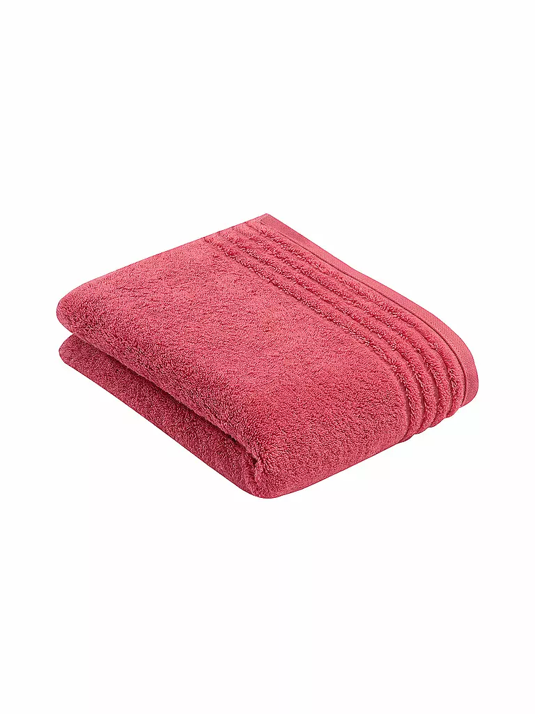 VOSSEN | Serviette de douche VIENNA STYLE SUPERSOFT 67x140cm Maroon | rosa