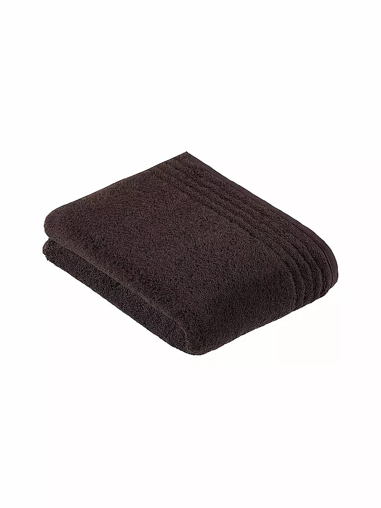 VOSSEN | Serviette de douche VIENNA STYLE SUPERSOFT 67x140cm Marron foncé | braun