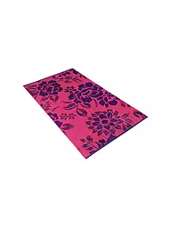 VOSSEN | Serviette de plage BEACH BLOOM 100x180cm Prim Rose | Rose vif