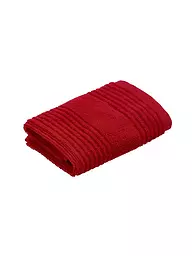 VOSSEN | Serviette de toilette TOMORROW 30x30cm Pourpre | Rouge