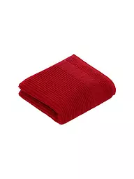 VOSSEN | Serviette TOMORROW 50x100cm Orange Électrique | Rouge