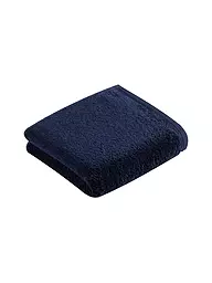 VOSSEN | Serviette VEGAN LIFE 50x100cm Waterfall | Bleu foncé