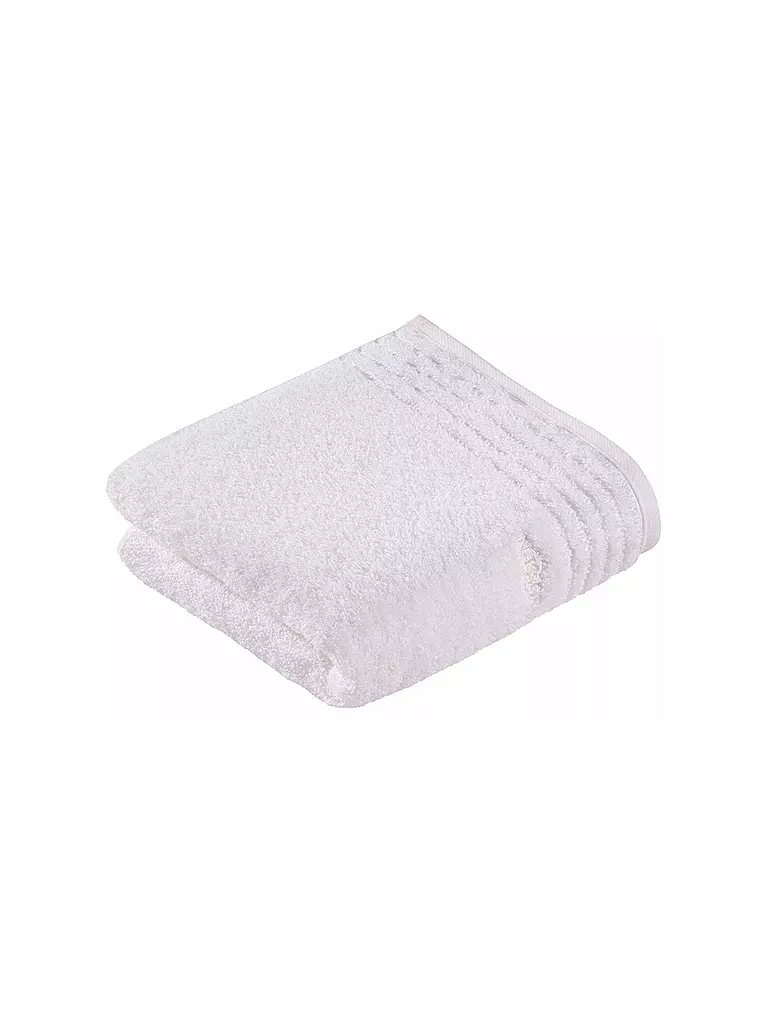 VOSSEN | Serviette VIENNA STYLE SUPERSOFT 50x100cm Blanc | weiss