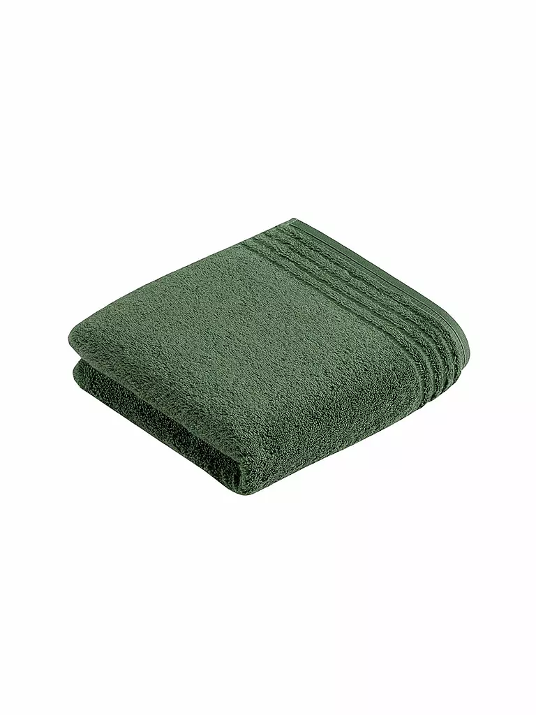 VOSSEN | Serviette VIENNA STYLE SUPERSOFT 50x100cm Everygreen | olive
