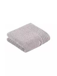 VOSSEN | Serviette VIENNA STYLE SUPERSOFT 50x100cm Blanc | Argent