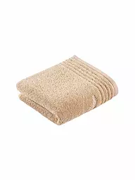 VOSSEN | Serviette VIENNA STYLE SUPERSOFT 50x100cm Blanc | Beige