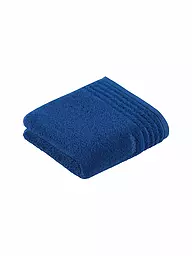 VOSSEN | Serviette VIENNA STYLE SUPERSOFT 60x110cm Camel | Bleu foncé