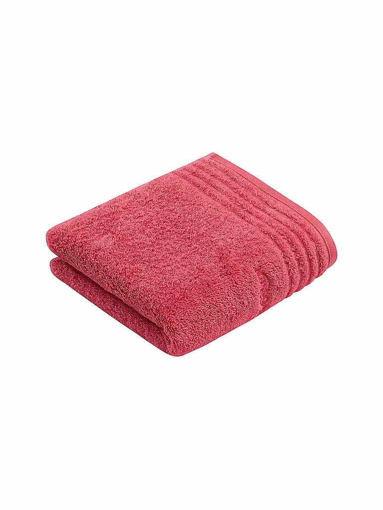 VOSSEN | Serviette VIENNA STYLE SUPERSOFT 60x110cm Maroon | rosa
