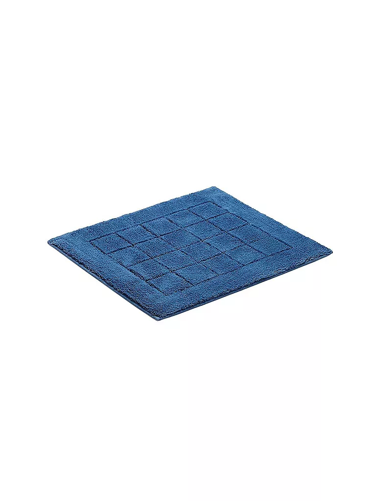 VOSSEN | Tapis de bain EXCLUSIVE 55x65cm Bleu Profond | blau