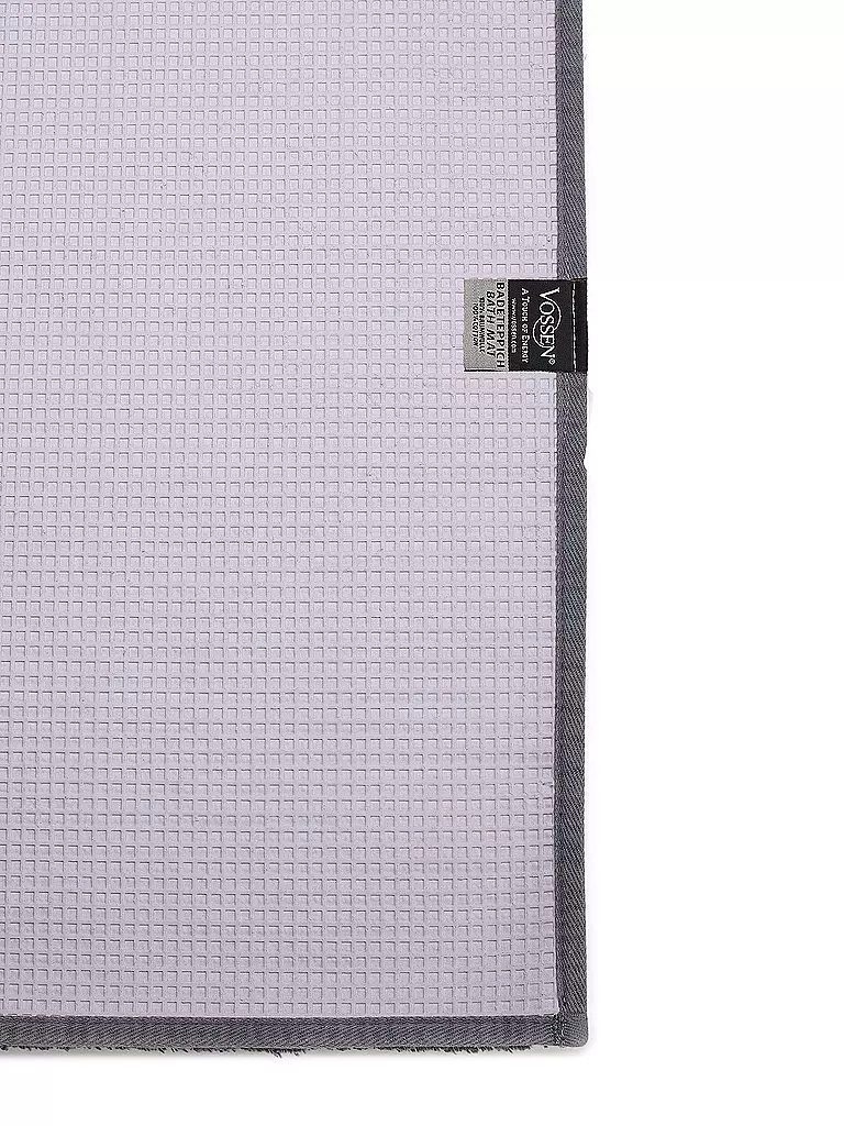 VOSSEN | Tapis de bain EXCLUSIVE 55x65cm Flanelle | grau