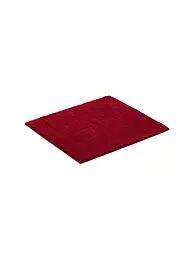 VOSSEN | Tapis de bain EXCLUSIVE 55x65cm Rubis | Rouge foncé